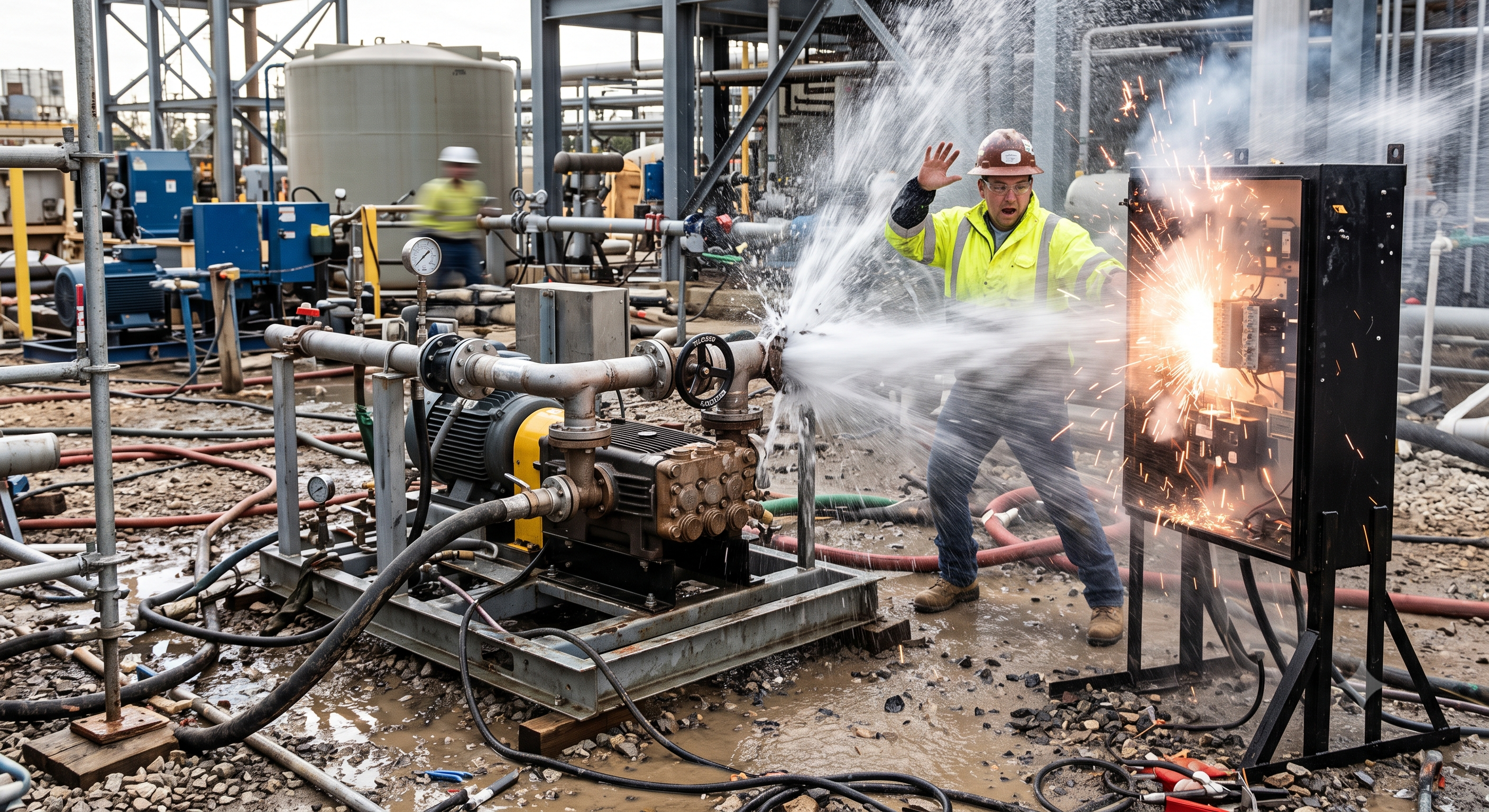 High Pressure Pump Installation Incident